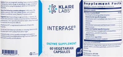 Interfase label