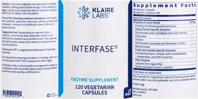 Interfase label