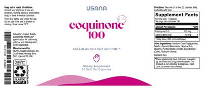 Coquinone 100 label