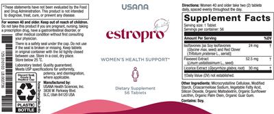 EstroPro label