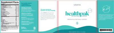 HealthPak label