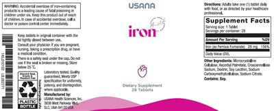 Iron label