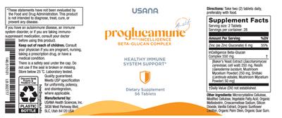 Proglucamune label