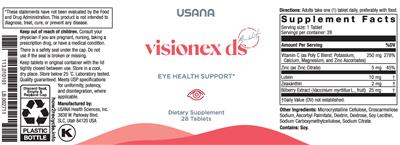 Visionex DS label