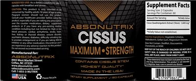 Cissus label