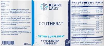 Ocuthera label