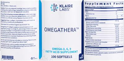 OmegaThera label