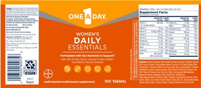 Women's Daily Essentials label