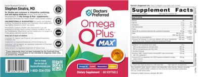 Omega Q Plus Max label