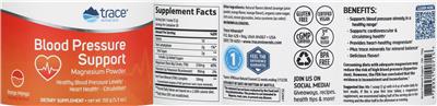 Blood Pressure Support Orange Mango label