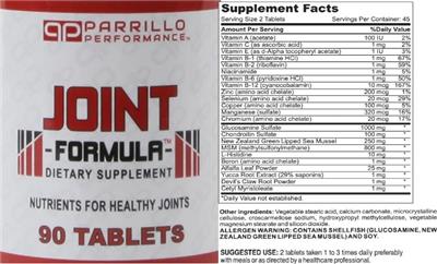 Joint Formula label