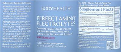 Perfect Amino Electrolytes Watermelon label