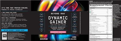 Dynamic Gainer Strawberry Shortcake label