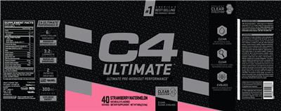 C4 Ultimate Strawberry Watermelon label