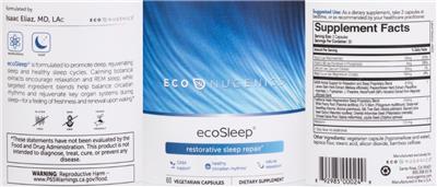 ecoSleep label