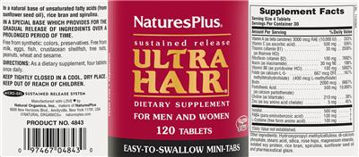 Ultra Hair label