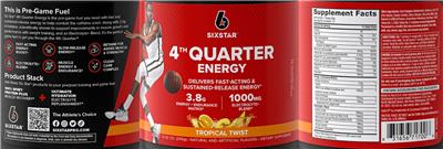 4th Quarter Energy Tropical Twist label