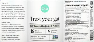 Trust Your Gut label