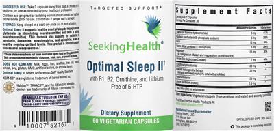 Optimal Sleep II label