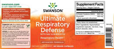 Ultimate Respiratory Defense label