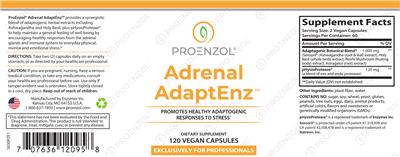 Adrenal AdaptEnz label