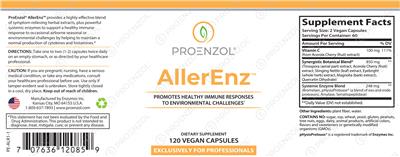 AllerEnz label