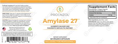 Amylase 27 label
