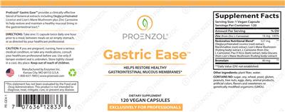 Gastric Ease label