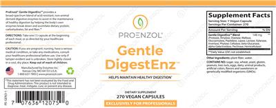 Gentle DigestEnz label