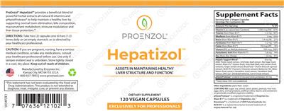 Hepatizol label