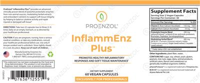 InflammEnz Plus label