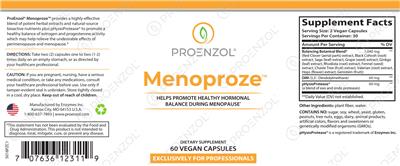 Menoproze label