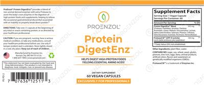 Protein DigestEnz label