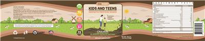 Kids And Teens Growth Protein Shake Chocolate label
