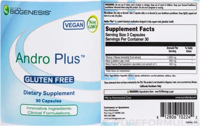 Andro Plus label
