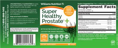 Super Healthy Prostate + label