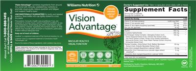 Vision Advantage label