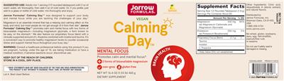 Calming Day Lemon label