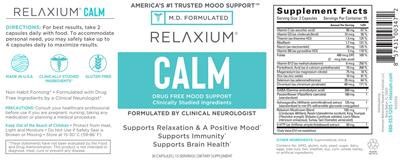 Calm label