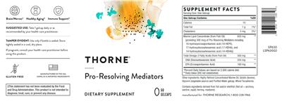 Pro-Resolving Mediators label