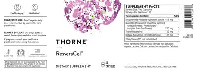 ResveraCel label