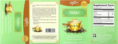 Relax label