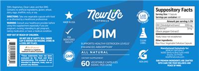 DIM 300 mg label