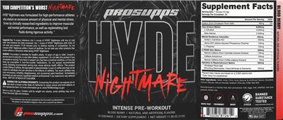 Hyde Nightmare Blood Berry label