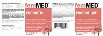 Probiotic label