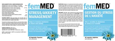 Stress/Anxiety Management label