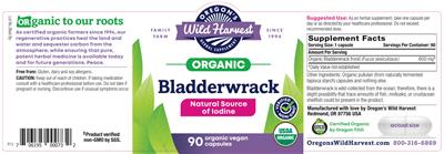 Bladderwrack label