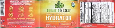 Hydrator Watermelon label