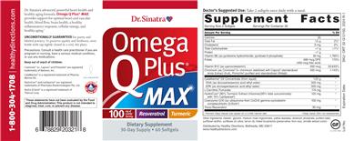 Omega Q Plus MAX label