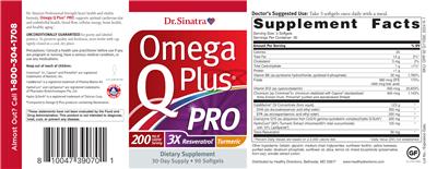 Omega Q Plus PRO label